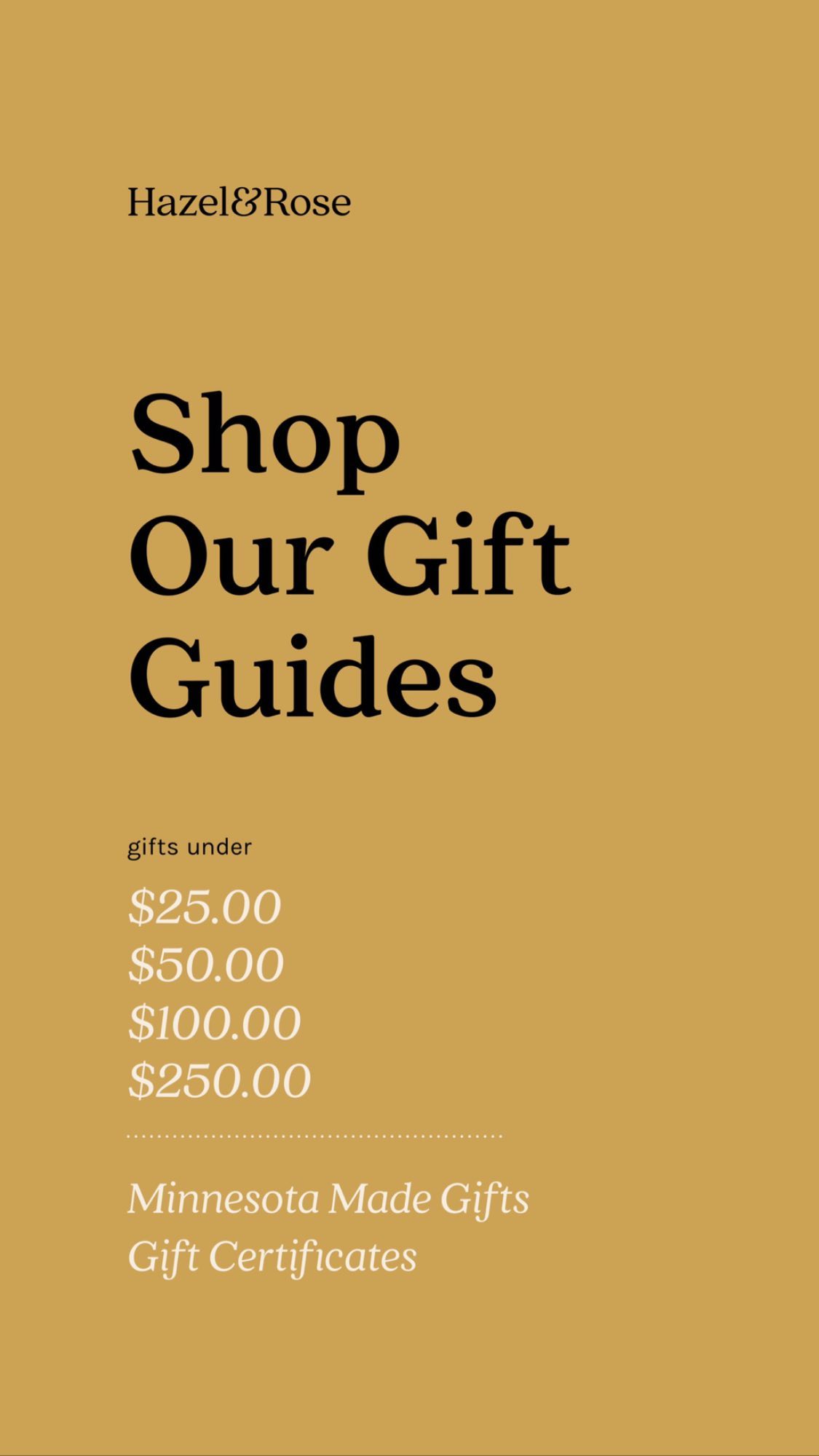 Ad by shophazelandrose.com
